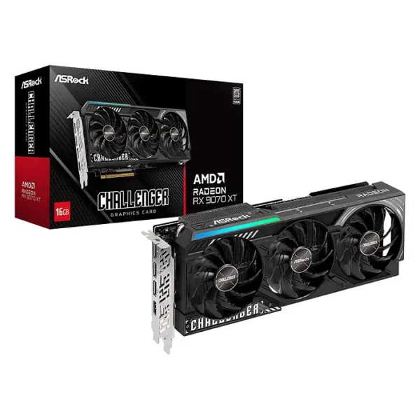 ASRock AMD Radeon RX 9070 XT X3 16GB