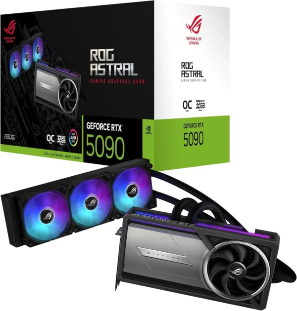 ASUS ROG Astral GeForce RTX 5090 OC + Liquid Cooler