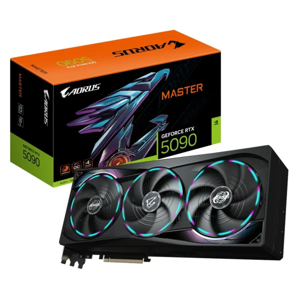 Gigabyte RTX 5090 AORUS MASTER 32GB X3 ARGB