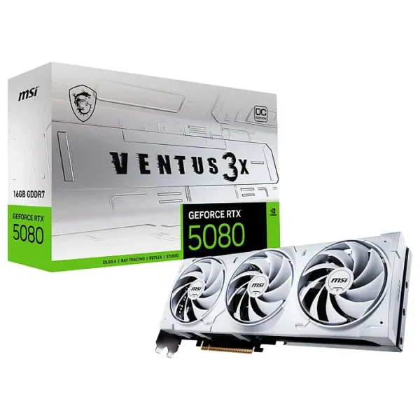 MSI GeForce RTX 5080 16G 3X OC WHITE