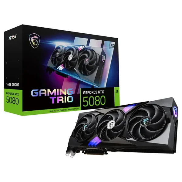 MSI GeForce RTX 5080 16G GAMING x3 trio OC